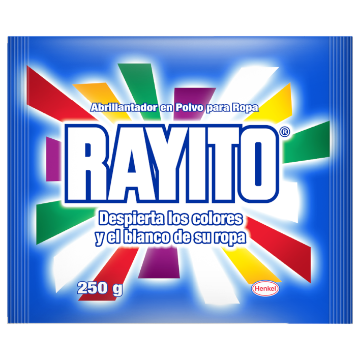 abrillantador de ropa rayito 250 gr
