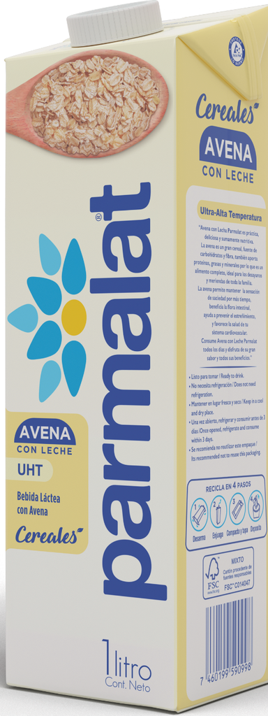 avena con leche parmalat 1 litro