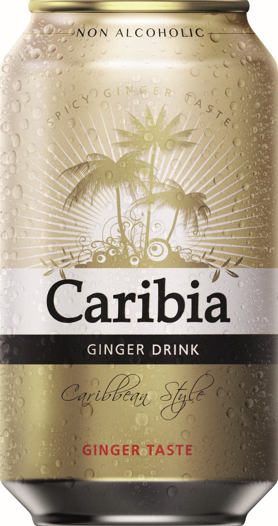Bebida Jengibre Caribia Lata 33 CL