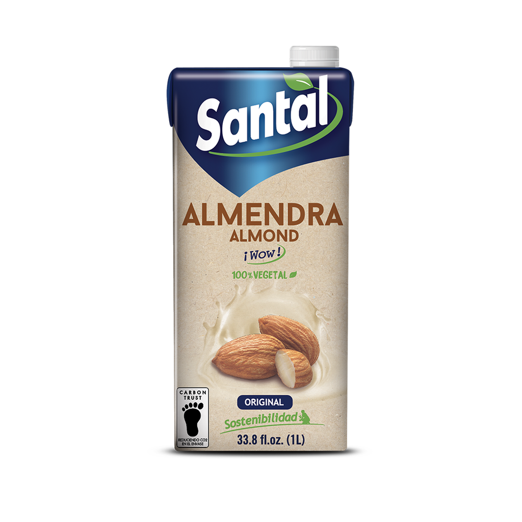 bebida de almendra santal
