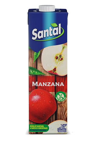 Jugo Santal Sabor Manzana 1 Litro
