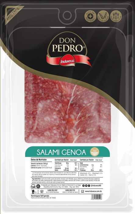 salami genoa don pedro en sobre 4oz