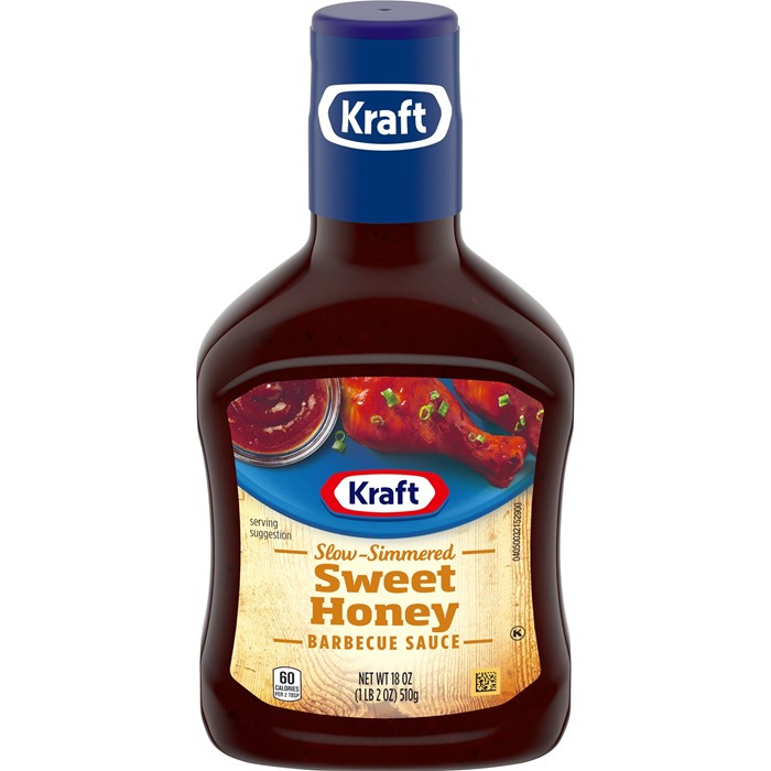 Salsa BBQ Kraft Sweet Honey  18 oz