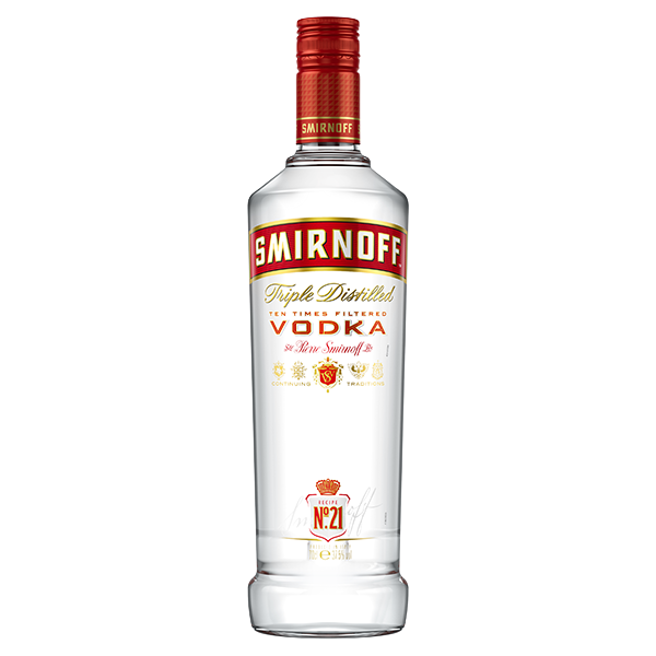 smirnoff red vodka 75 cl