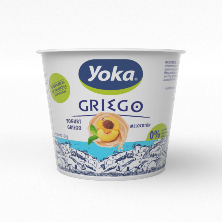 Yogurt Griego Batido con Melocotón 150 g