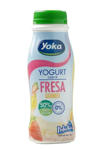 Yoka Bebible Sabor Fresa & Guineo 8oz