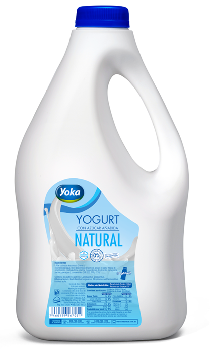 Yoka Bebible ½ Galón Natural