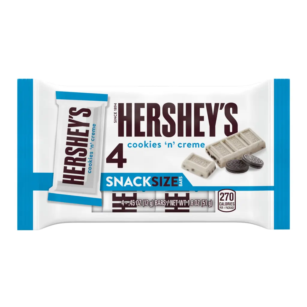hershey's cookies 'n' creme display 4 und
