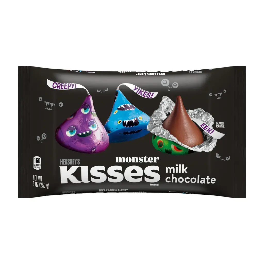 Hershey's monster kisses milk chocolate 255g