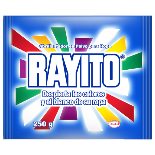 [10915002] abrillantador de ropa rayito 250 gr