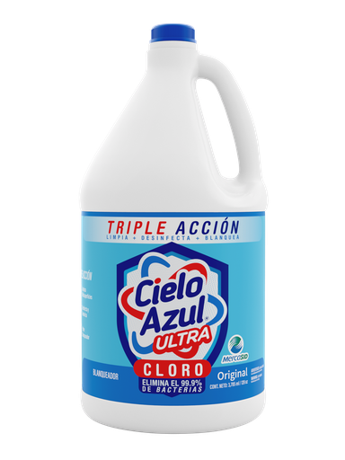 [10153006] cloro cielo azul ultra galón 128 oz
