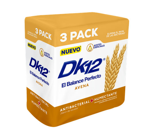 [10935008] JABON DK12 AVENA 3PACK 420G