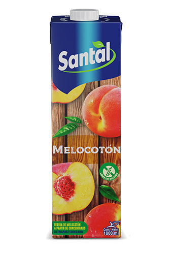 [10701040] Jugo Santal Sabor Melocotón 1 Litro