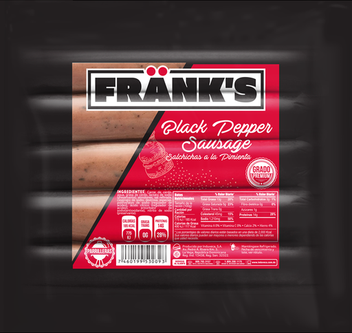 [10701164] salchicha frank's pimienta paq.5