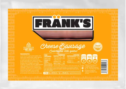 [10701250] salchicha frank's con queso